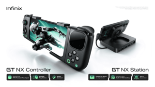 Infinix представила контроллер GT NX с уникальным тачпадом для шутеров и док-станцию с охлаждением