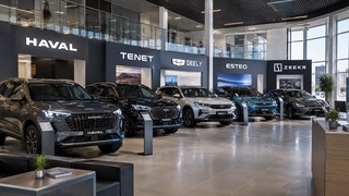 Доля автомобилей китайских брендов в продажах в России за 2 года сократилась почти вдвое