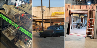 Новые изображения со съемочной площадки сериала Fallout демонстрируют Убежища и силовую броню