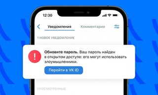Алгоритм "ВКонтакте" предупредит пользователей об утечке паролей