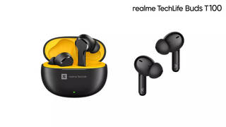 Realme TechLife Buds T100 - новые TWS-наушники с IPX5