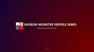 Разрабатывается утилита Radeon Monster Profile для оптимизации видеокарт AMD Radeon RX 6000