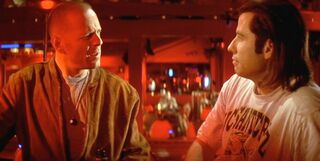 Снова вместе спустя 27 лет после "Криминального чтива": Джон Траволта и Брюс Уиллис в трейлере "Парадайз-Сити"