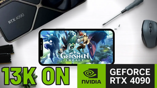 NVIDIA GeForce RTX 4090 позволяет играть в Genshin Impact с разрешением 13K