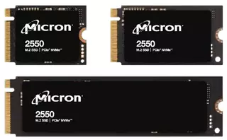 Micron 2550 - "самые совершенные в мире потребительские SSD с 232-слойной памятью NAND"