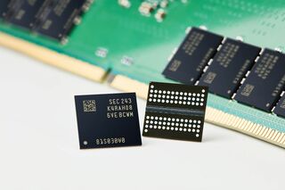 Samsung анонсировала новые чипы памяти DDR5: 12-нм и 7200 МГц в номинале
