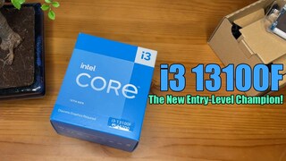 Недорогой процессор Intel Core i3-13100F проверили в играх - и он очень хорош