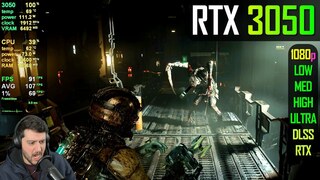 Бюджетную видеокарту GeForce RTX 3050 за 23 000 рублей проверили в ремейке Dead Space - справляется на ура!