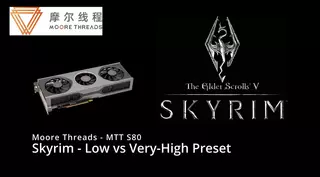 Китайскую видеокарту Moore Thread MTT S80 проверили в культовых Half-Life 2 и Skyrim - GeForce и Radeon больше не нужны?