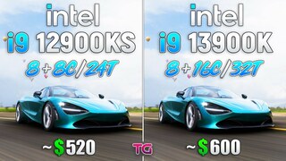 Intel Core i9-13900K сравнили с Intel Core i9-12900KS в играх - битва крутых процессоров Intel