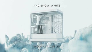 HYTE представила белый корпус Y40 и коврик CNVS Snow White