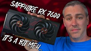 Эксперты протестировал новенькую видеокарту Radeon RX 7600 в 13 играх - чудо за $269?