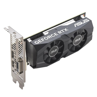 ASUS представляет низкопрофильную видеокарту с двумя вентиляторами GeForce RTX 3050 6 ГБ для компактных сборок