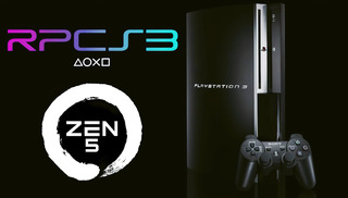 RPCS3, эмулятор PS3, получил поддержку процессоров AMD Zen 5