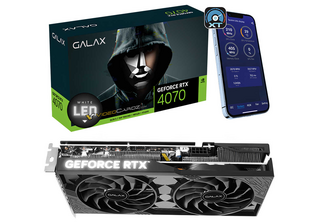 GALAX показывает GeForce RTX 4070 1-Click OC 2X GDDR6 с графическим процессором AD104-251