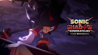 Представлен трейлер анимационного мини-сериала Sonic X Shadow Generations: Dark Beginnings