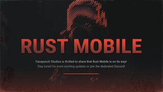 Facepunch Studios официально анонсировала Rust Mobile