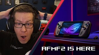 AMD Fluid Motion Frames 2 выпущенная для ROG Ally, сокращает время кадра и повышает производительность