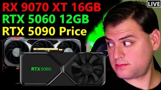 Слух: NVIDIA готовит модели RTX 5060 с объёмом памяти 8 ГБ и 12 ГБ