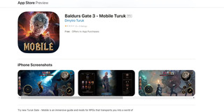 Мошенники опубликовали в App Store поддельную Baldur's Gate 3 за $30