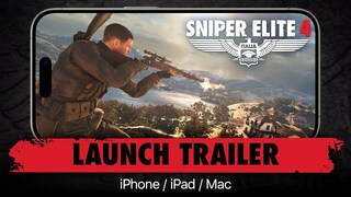 Снайперский шутер Sniper Elite 4 стал доступен на iPhone, iPad и Mac в App Store