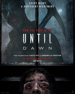 Фильм "Дожить до рассвета" по мотивам хоррора Until Dawn получил новые постеры