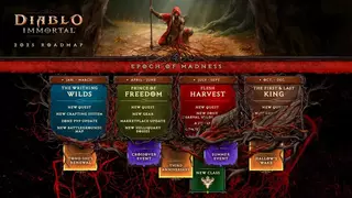 Разработчики Diablo Immortal опубликовали дорожную карту на 2025 год