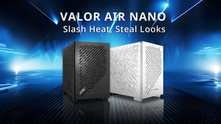 XPG представляет компактные корпуса VALOR NANO и новые SFX блоки питания PYMCORE