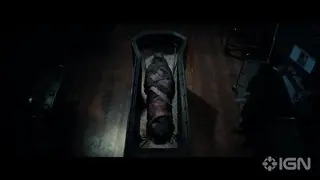 Распаковка мумии в отрывке, собственно, из "Мумии"