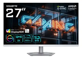GIGABYTE выпустила быстрый OLED-монитор для геймеров
