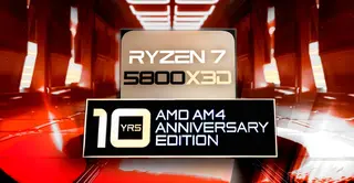 AMD может вернуть Ryzen 7 5800X3D в виде юбилейной версии к 10-летию AM4