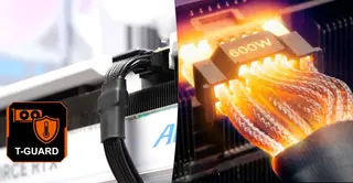 Gigabyte представила технологию T-Guard для защиты видеокарт от перегрева кабелей 12V-2x6