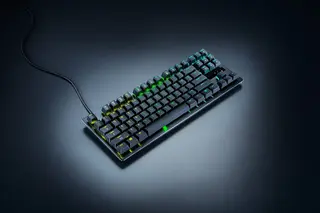 Razer выпустила проводную клавиатуру Huntsman V3 Tenkeyless 8KHz для киберспорта с частотой опроса 8000 Гц