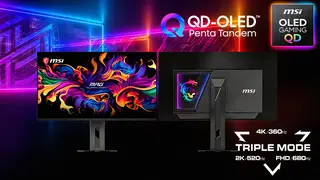 MSI представит первый в мире трехрежимный QD-OLED монитор с частотой до 680 Гц