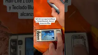 Энтузиаст запустил Half-Life 1 на смартфоне Nokia N95 с поддержкой клавиатуры и мыши при 30 кадрах в секунду