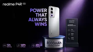 realme P4R: бюджетный смартфон с батареей на неделю и 144 Гц экраном усиливает гонку автономности