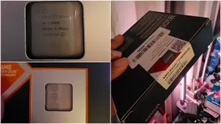 Покупатель вместо AMD Ryzen 7 9800X3D получил процессор Intel Core i9-10900K в запечатанной коробке