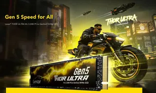 Lexar Thor Ultra: PCIe Gen 5 SSD для геймеров и энтузиастов с поддержкой DirectStorage со скоростью 11 ГБ / с без DRAM