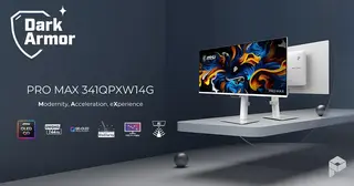 MSI анонсировала PRO MAX 341QPXW14G: 34-дюймовый QD-OLED пятого поколения с USB-C на 98 Вт