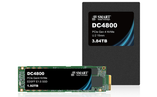 SMART Modular выпустила серверные SSD DC4800 в форматах U.2 и E1.S ёмкостью до 7,68 Тбайт 