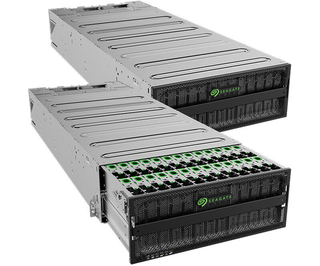 До 3,2 Пбайт в 4U: Seagate представила JBOD-системы высокой плотности Exos 4U100 и 4U74