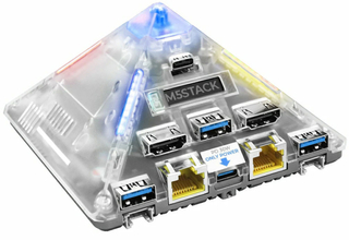 ИИ-пирамида: M5Stack представила мини-компьютер AI Pyramid Computing Box в необычном корпусе 