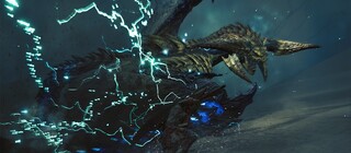 В Monster Hunter Wilds можно приманить гигантского виверна, чтобы он помогал вам загонять стада слабых монстров