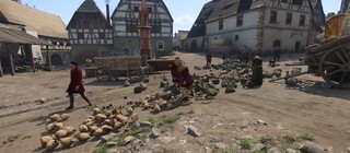 Если в Kingdom Come: Deliverance 2 разбросать на площади предметы, NPC будут подбирать их соответственно своему социальному статусу