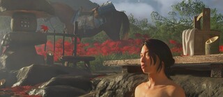 Фанаты Ghost of Yotei разделились из-за сцен с обнаженной Ацу в горячих источниках