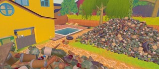 В Steam вышла еще одна cozy-игра про мужика, который купил свалку, потому что его жена выбросила его любимые карточки