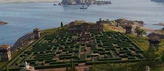 Игрок Anno 117 построил сложный лабиринт для защиты от вторжений