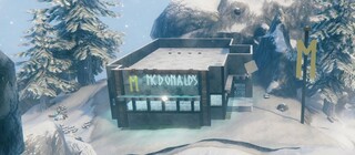 Безумный игрок Valheim строит в мире викингов реалистичные копии американских сетевых ресторанов и магазинов