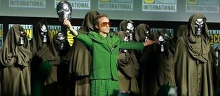 В сети появилось видео с мерчем, посвященным Доктору Думу в исполнении Роберта Дауни-младшего