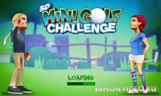 3D Mini Golf Challenge